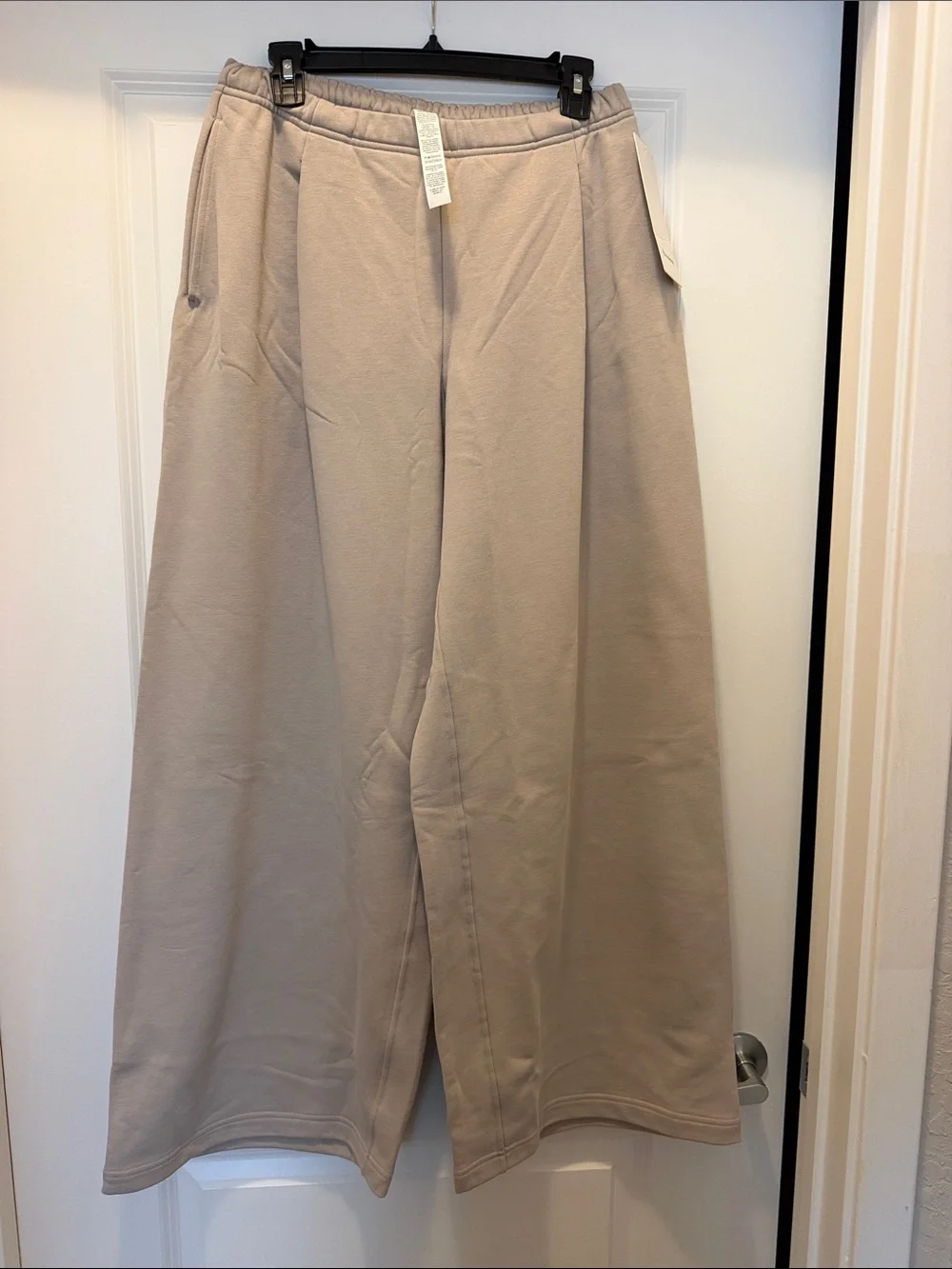 lululemon athletica Wide-Leg Pull-On Pants in Taupe